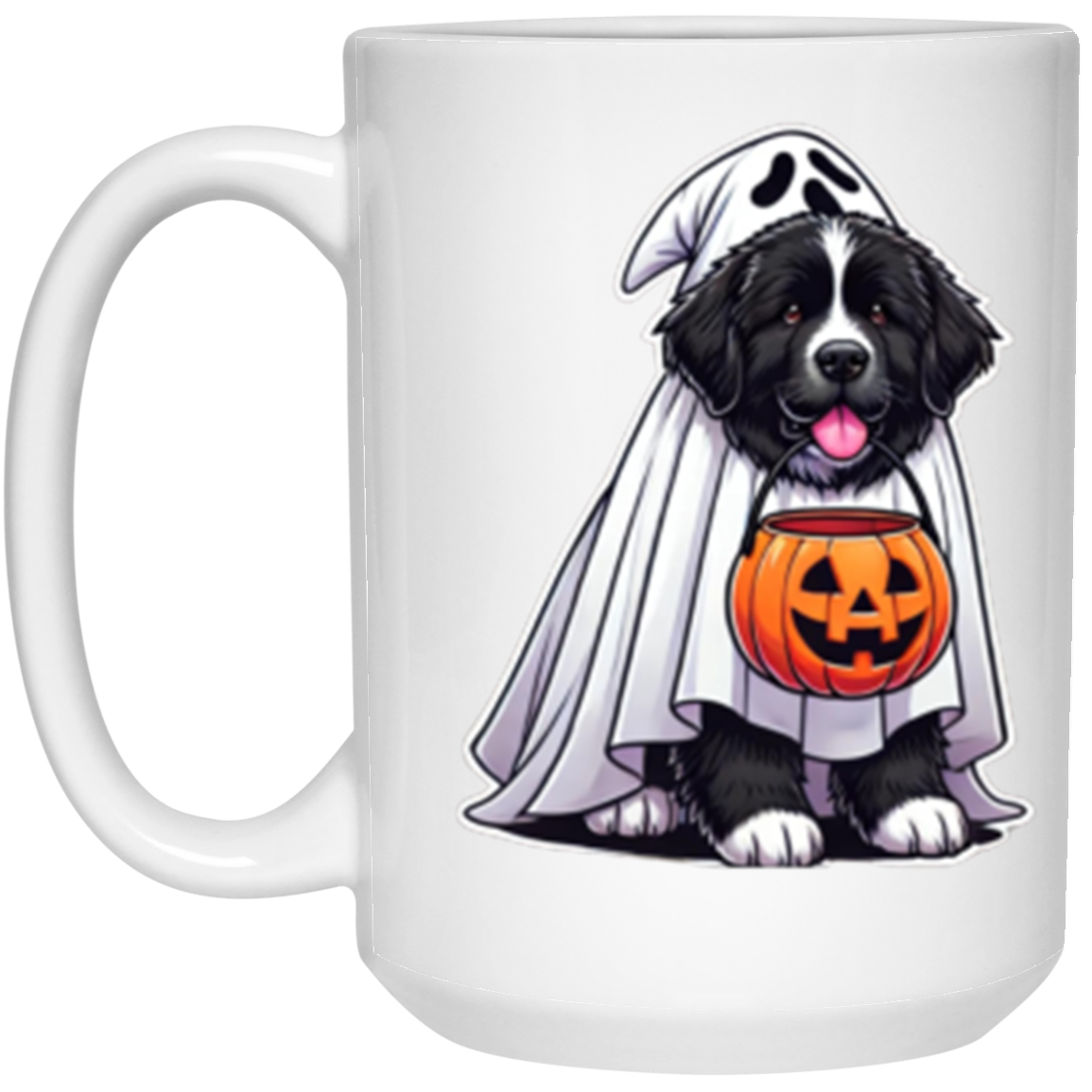 Newfoundland Dog Halloween Mug 2024