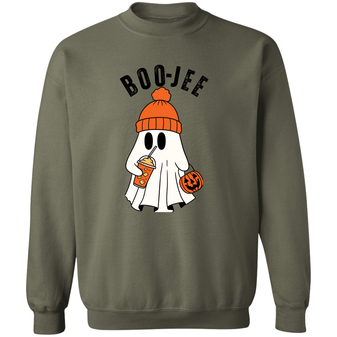 Boo-Jee Ghost With Coffee Sweatshirt/Mug Bundle 2024