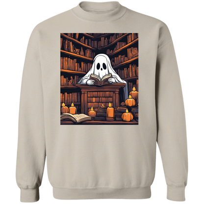 2024 Retro Ghost Reading Books Sweatshirt | Librarian Ghost Halloween | Halloween Teacher Sweatshirt | Halloween Shirt 2024 | Teacher Gift | Boo School