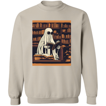 2024 Retro Ghost Reading Books Sweatshirt | Librarian Ghost Halloween | Halloween Teacher Sweatshirt | Halloween Shirt 2024 | Teacher Gift | Boo School