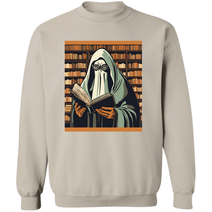 2024 Retro Ghost Reading Books Sweatshirt | Librarian Ghost Halloween | Halloween Teacher Sweatshirt | Halloween Shirt 2024 | Teacher Gift | Boo School