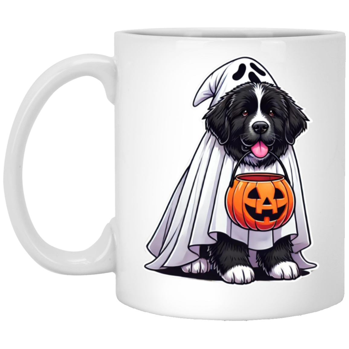 Newfoundland Dog Halloween Mug 2024