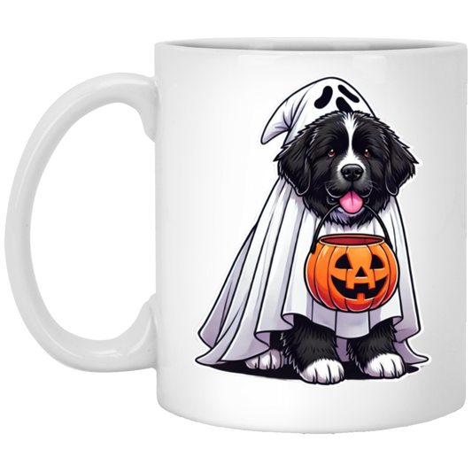 Newfoundland Dog Halloween Mug 2024