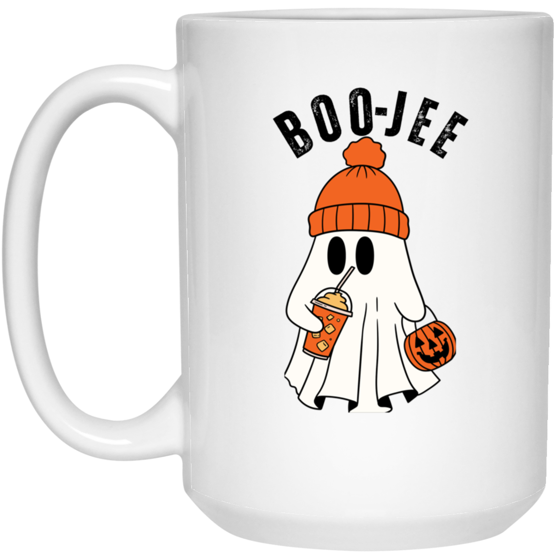 Boo-Jee Ghost With Coffee Sweatshirt/Mug Bundle 2024