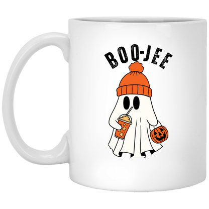 Boo-Jee Ghost With Coffee Sweatshirt/Mug Bundle 2024