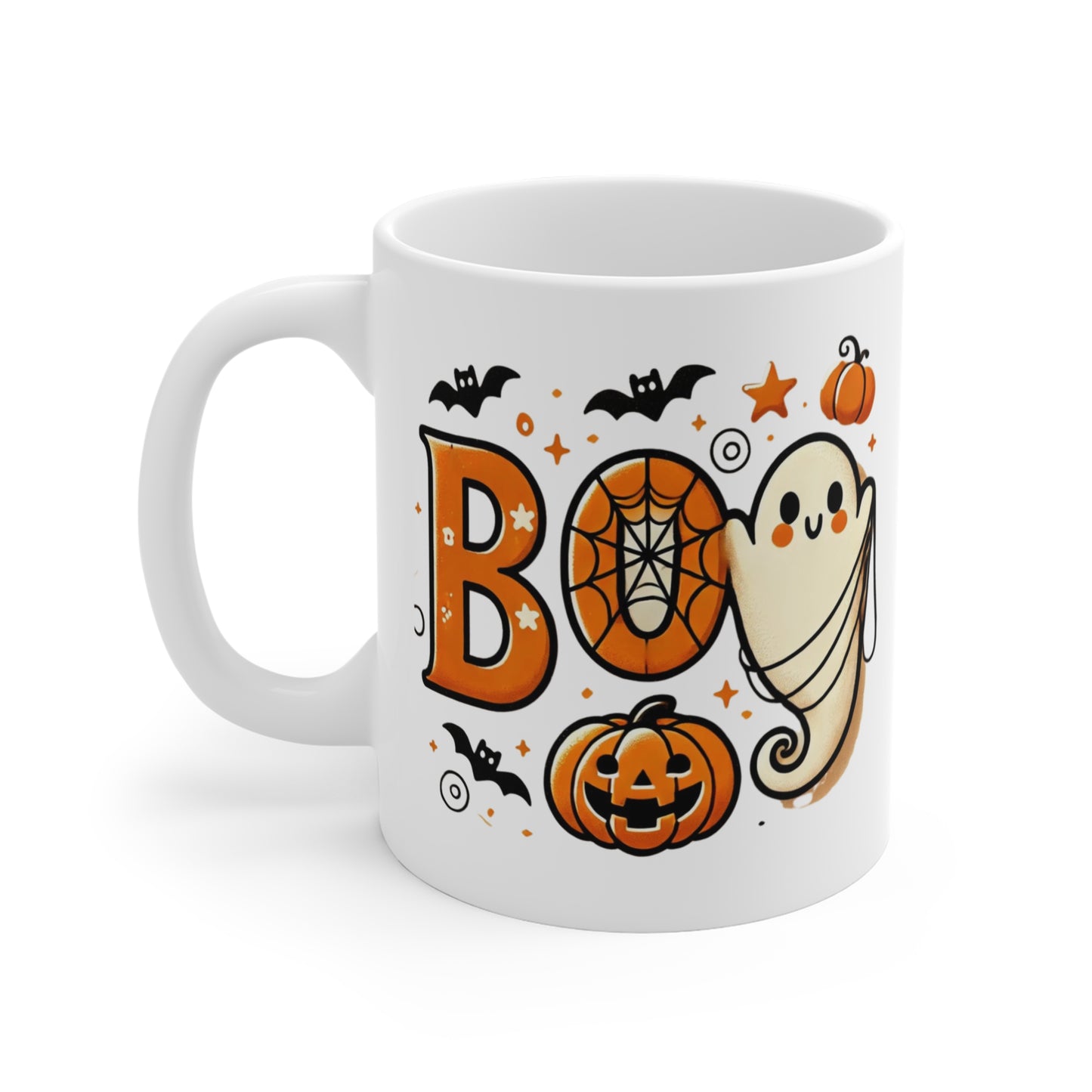 BOO Cute Halloween Mug 2024