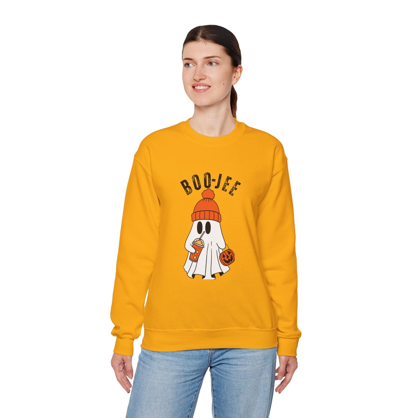 Boo-Jee Ghost With Coffee Sweatshirt/Mug Bundle 2024